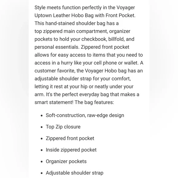 Jack George’s Hobo shoulder bag/purse - Picture 5 of 14